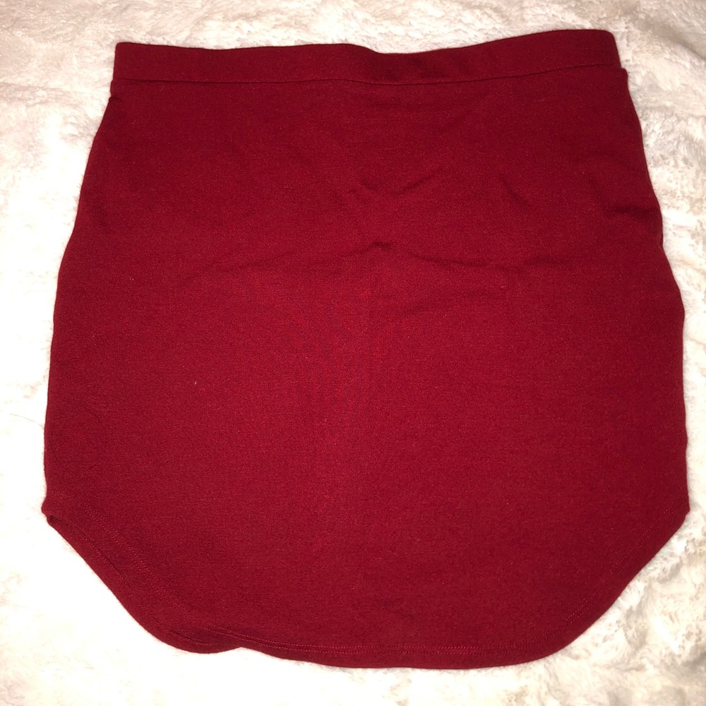 red pencil skirt